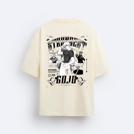 Gojo Strongest Oversized T-shirt